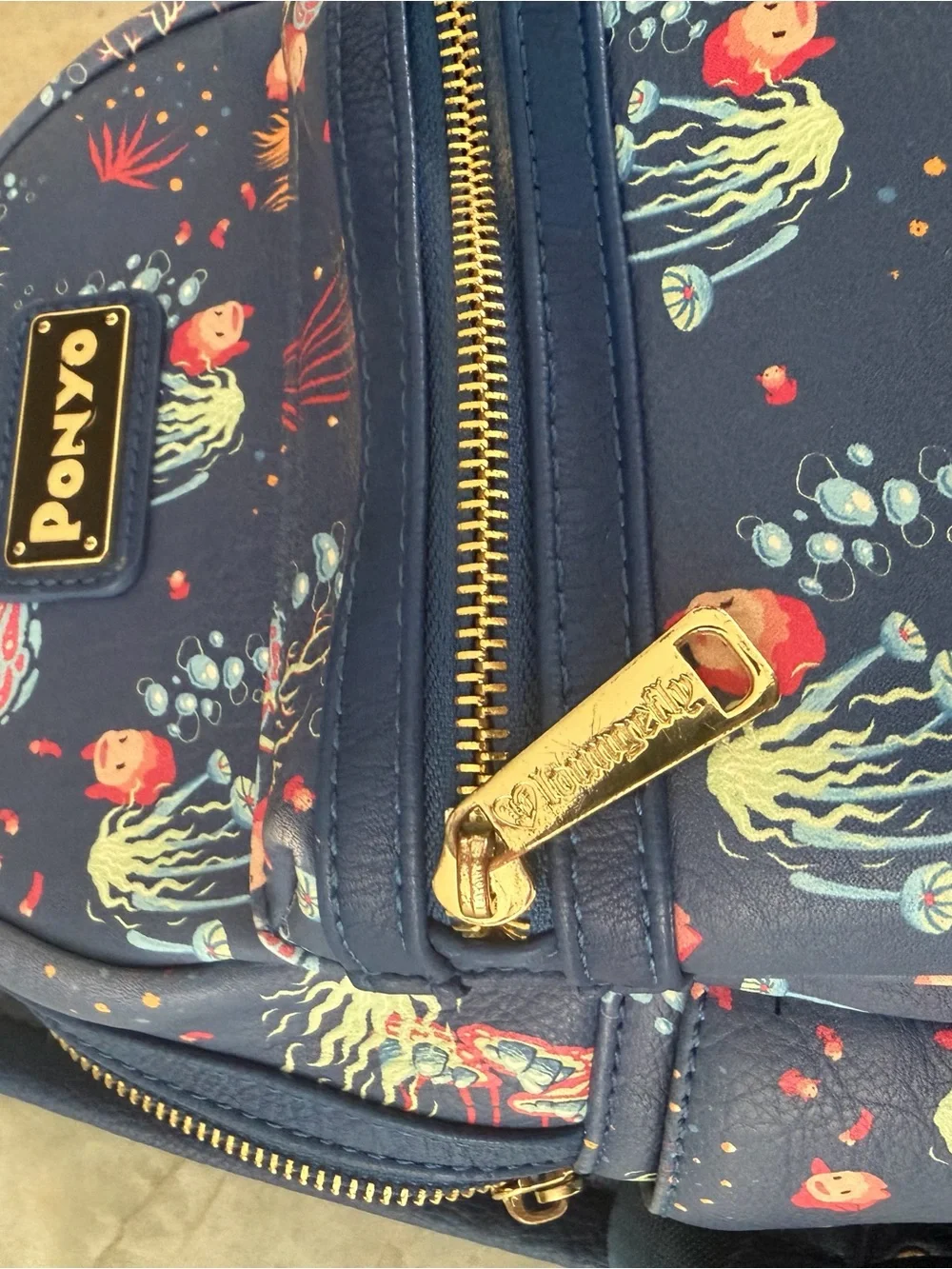 Extremely Rare Loungefly Gibli Studios Ponyo Mini Backpack